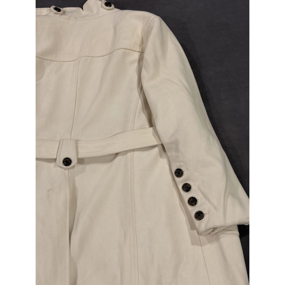 Donnybrook Trench Coat Womens 16 Beige Lined Belted Button Front Casual Outdoor - Picture 12 of 15